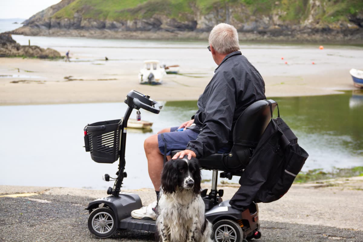 SafeCare Rental mobility scooter